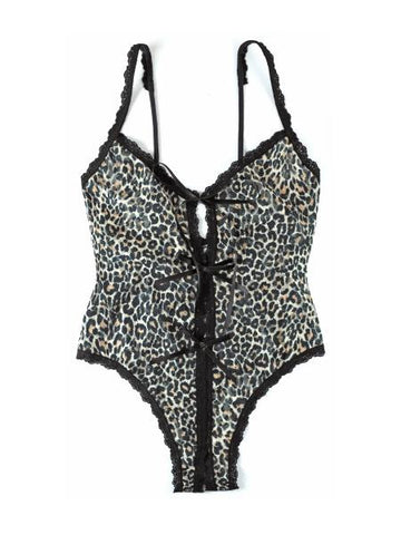 Classic Leopard Open Teddy -