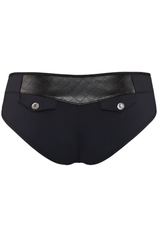 Femme Fatale 8 cm Brazilian Brief - Black -