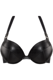 Femme Fatale Super Push Up Wired Padded Bra - Black -