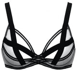 Laight Open Cup Bra - Black -