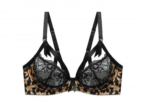 Madame X Underwire Bra - Cheetah -