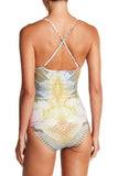Embellished Multi Colored Monokini -