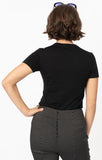 Tricks No Treats Graphic T-Shirt - Black -