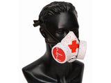 Red Cross Nurse Gas Mask - White/Red