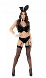 8 Piece Playboy Tuxedo Bunny - Black -