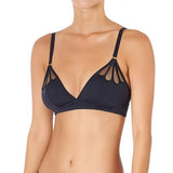 Equivogue Wireless Bralette - Black -