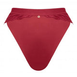 Scantilly Indulgence High Waist Brief - Red -