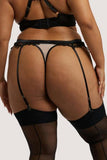 Anaise Suspender Belt - Black -