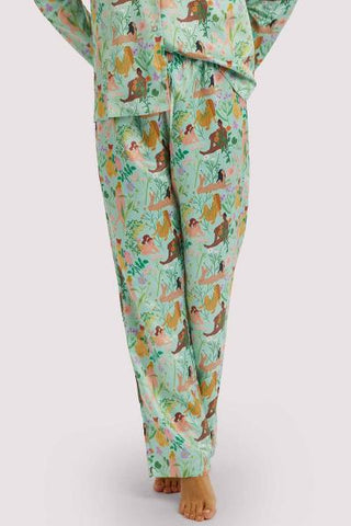 Bodil Jane Recycled Nudes & Flowers Trousers -