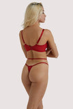 Iris Slider Thong - Red -