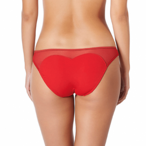 Cupcake Low Waisted Brief - Red -