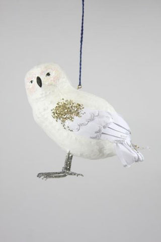 Feather Finery Owl Ornament