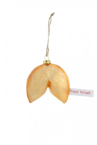 Treat Yo Self Fortune Cookie Ornament