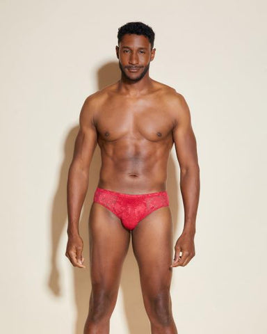 Never Say Never Men's Comfort Micro Brief - Mystic Red -