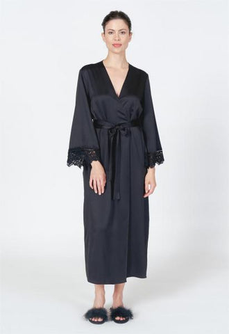 Rosey Robe - Black -