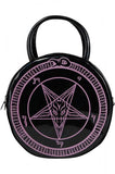 Baby Baphomet Handbag - Holographic Black