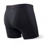 24-Seven Open Fly Boxer - Black -