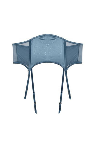 Olympia Diamante Detail Waspie - Storm Grey -
