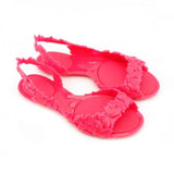 Sunies Sandals - Butterfly - Neon Pink -