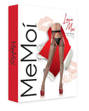 Sexy Net Suspender Tight - Black/Red -