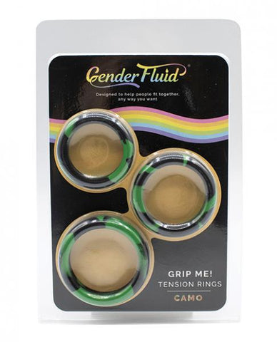 Gender Fluid Grip Me! Tension Ring Set - Camo