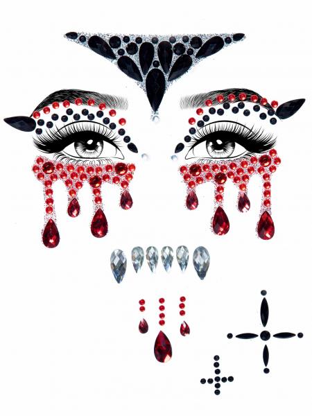 Vampire Adhesive Face Stick-On Jewels – BB Store