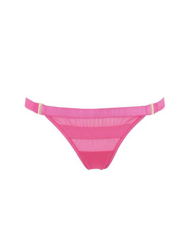 Lilia Mesh Thong - Fandango Pink -
