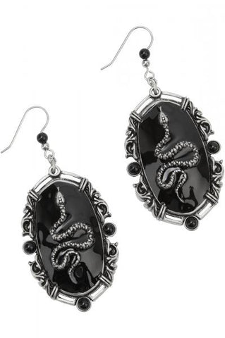 Kissing Eve Earrings - Silver