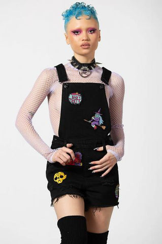Oracle Denim Overalls - Black -