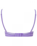 Glossies Sheer Moulded Bra - Violet -