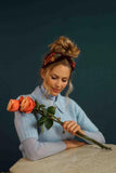 Embroidered Headband - Vintage Flora
