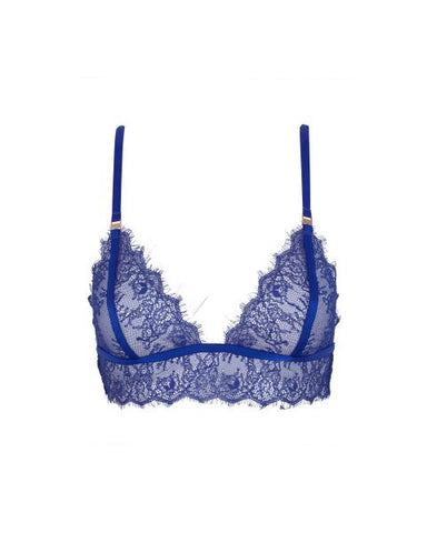 Grace Soft Bra - Surf the Web Blue -