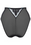 VIP Confession High Waisted Brazilian - Black/Teal -