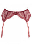 Superboost Lace Suspender - Cranberry/Raspberry Sorbet -