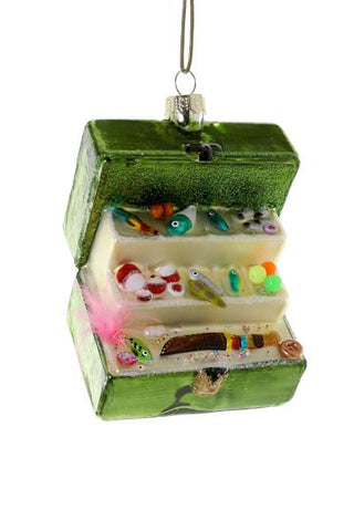 Tackle Box Ornament - Green