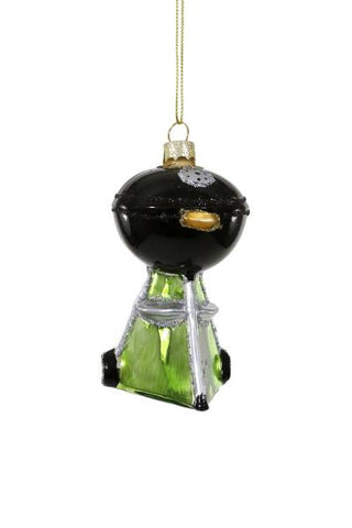 Backyard Grill Ornament - Black