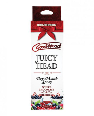 GoodHead Juicy Dry Mouth Spray - 2 oz White Chocolate & Berries