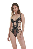 Ophelia Wired Bodysuit - Black -