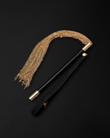 Aurora Flogger - Black/Gold