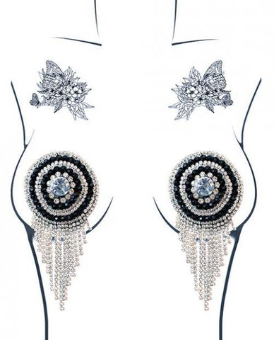 Burlesque Bohemian Rhapsody Jewel Pasties - Crystal