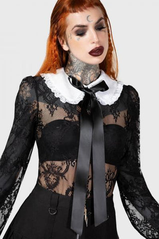 Wicked Story Top - Black -
