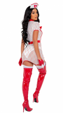 Three Piece Playboy Sexy Nurse - White/Red -