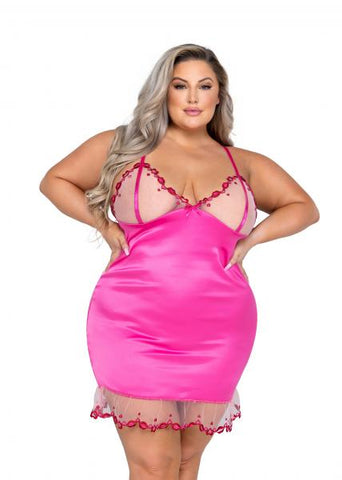 Kiss & Tell Chemise - Pink -