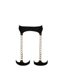 Lotus Thigh Harness - Black/Gold -