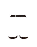 Lotus Thigh Harness - Black/Gold -
