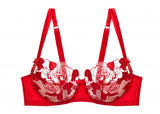 Rosabelle Underwire Bra - Flame -
