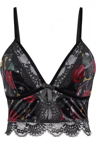 Mystic Soul Bralet - Black -
