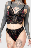 Mystic Soul Bralet - Black -