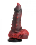 Creature Cocks Lava Demon Thick Nubbed Silicone Dildo