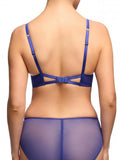 Evelina Underwire Bra - Cobalt/Coral -